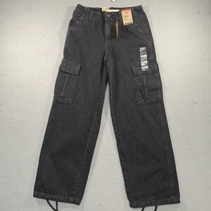 Levi's Women's Mid-Rise 94's Baggy Straight Leg Cargo Jeans 25